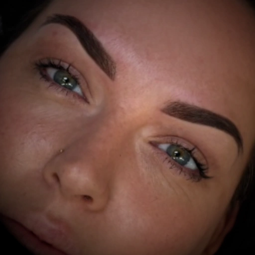 Cosmetic Tattooing Eyebrows Finished Result